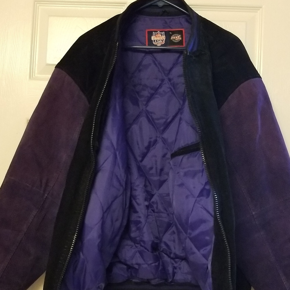 Pro Player Suede Leather Minnesota Vikings Jacket